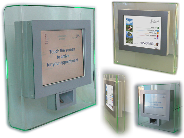 This attractive Wall Mounted Kiosk, compact in design includes a fully integrated open architecture PC. Although unusually shaped this Kiosk is constructed using non-proprietary components, making maintenance no different to a standard PC.